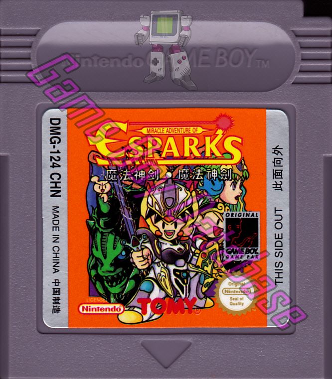 Miracle Adventures of Esparks CHN Cartridge