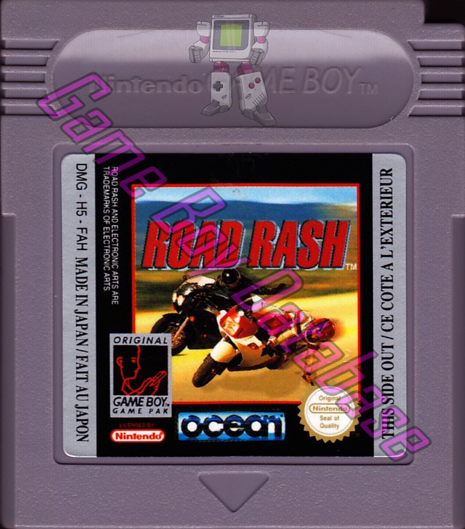 Road Rash FAH-3 Cartridge