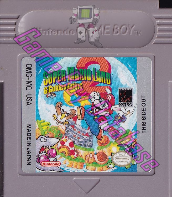 Super Mario Land 2: 6 Golden Coins  USA Cartridge