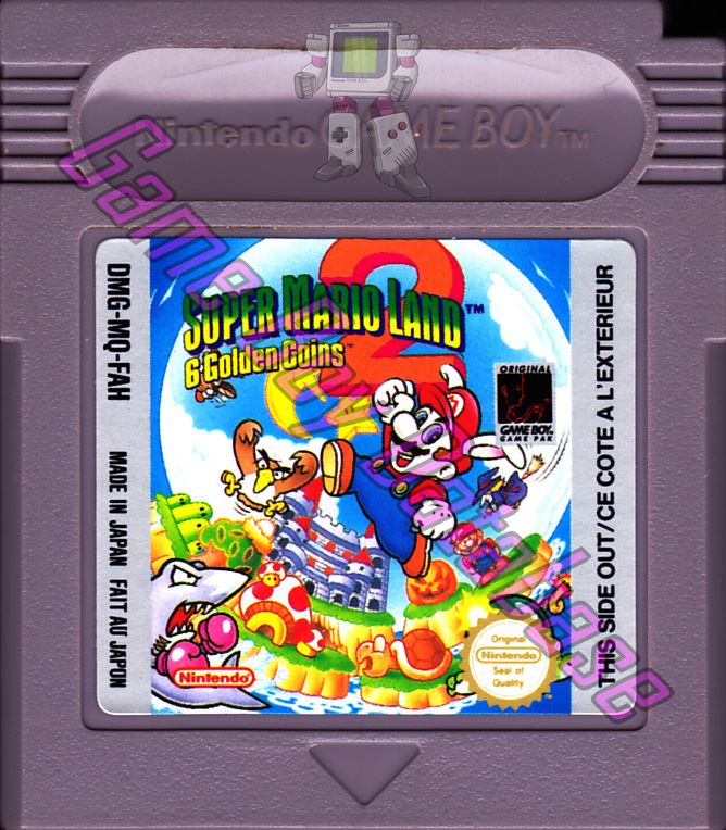 Super Mario Land 2: 6 Golden Coins  FAH-2 Cartridge