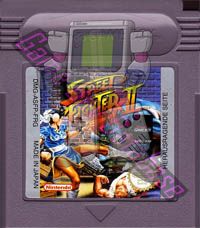 Street Fighter II FRG-1 Cartridge