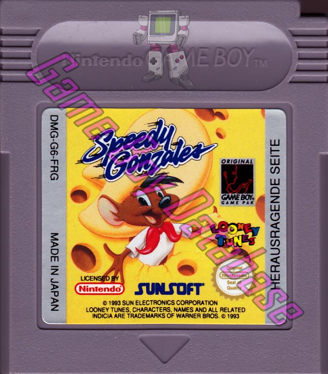 Speedy Gonzales FRG Cartridge