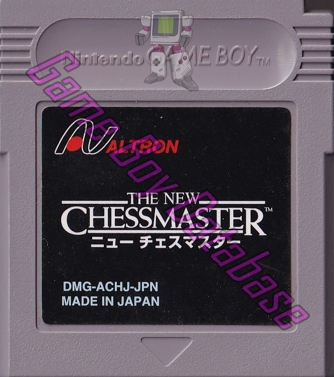 New Chessmaster JPN Cartridge