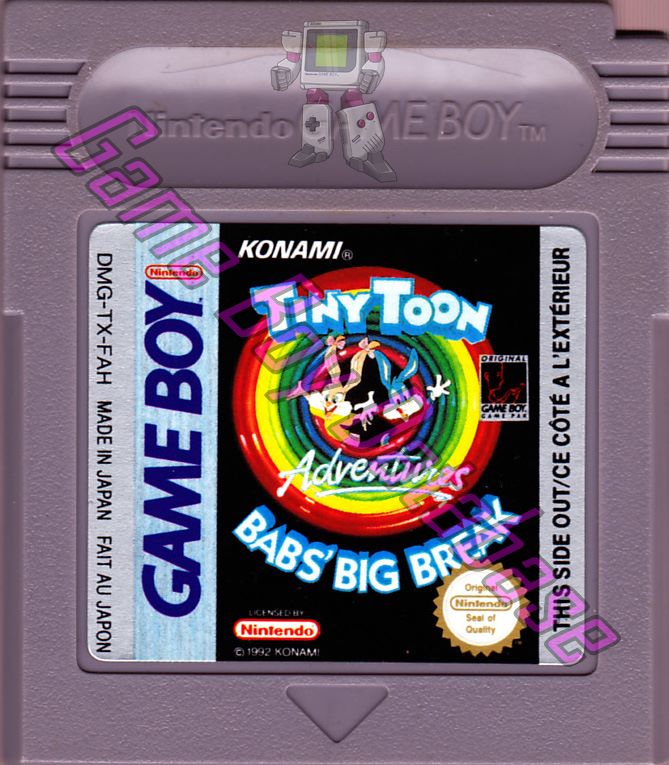 Tiny Toon Adventures Babs' Big Break FAH Cartridge