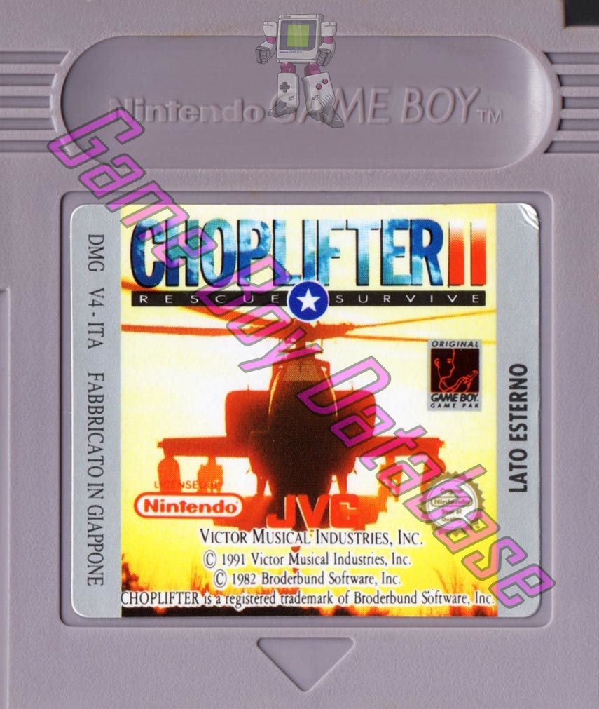 Choplifter II ITA Cartridge