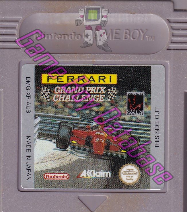 Ferrari Grand Prix Challenge AUS Cartridge