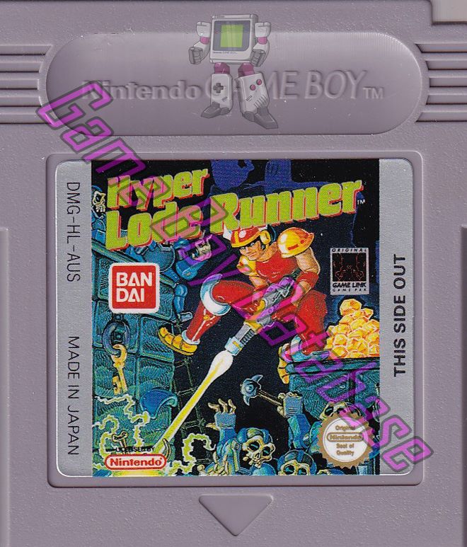 Hyper Lode Runner AUS Cartridge