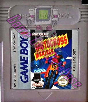 Motocross Maniacs AUS Cartridge