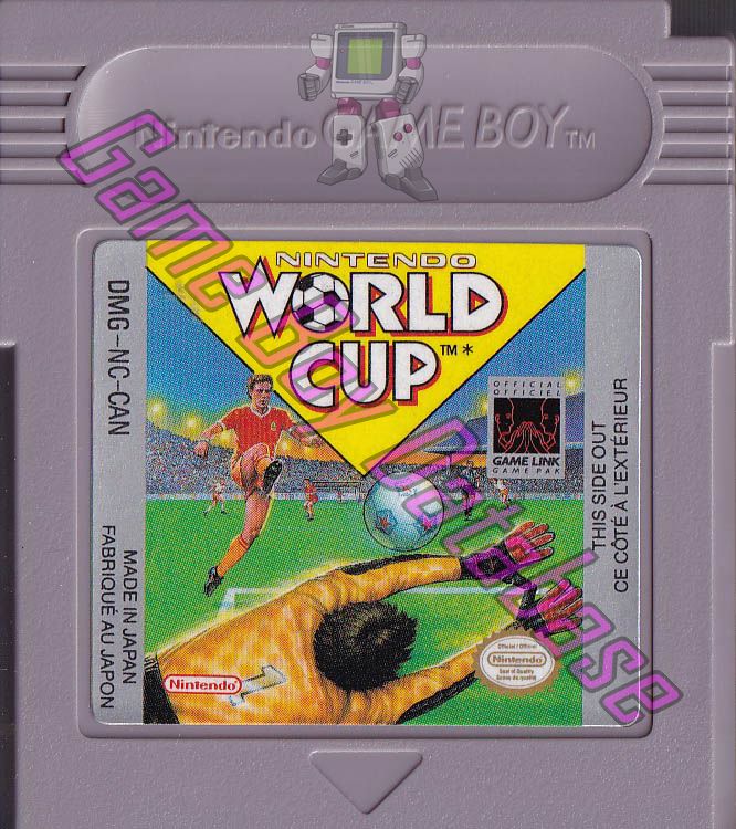 Nintendo World Cup  CAN Cartridge