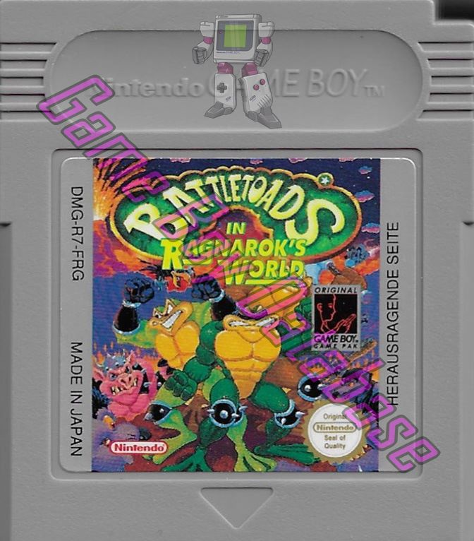 Battletoads in Ragnarok's World FRG-1 Cartridge