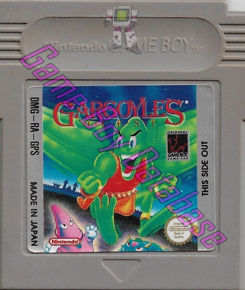 Gargoyle's Quest GPS Cartridge