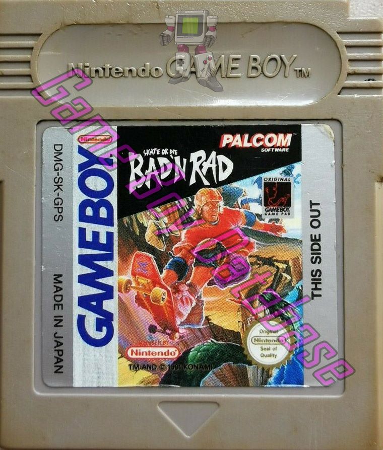 Bad'n Rad (Skate or Die) GPS Cartridge