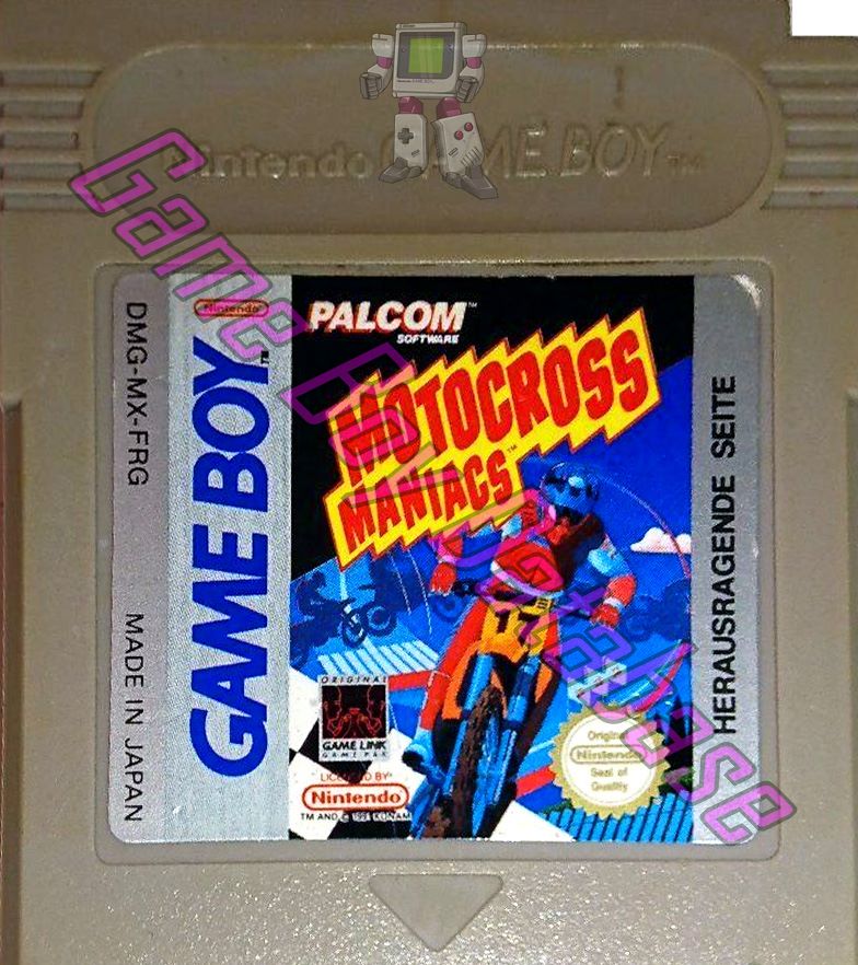 Motocross Maniacs FRG Cartridge