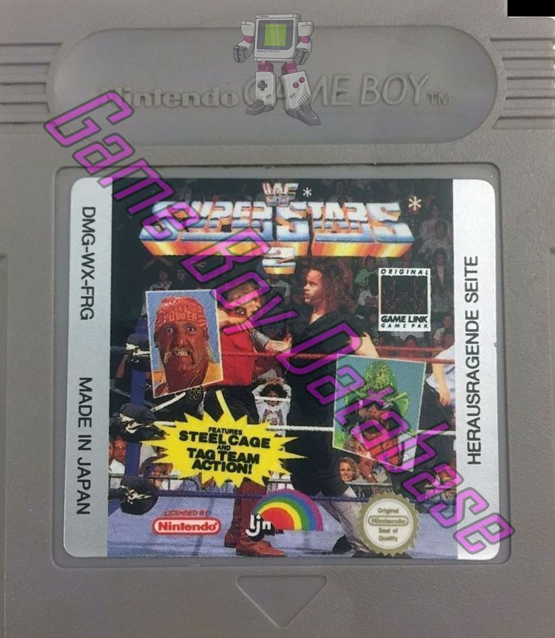 WWF Superstars 2 FRG Cartridge