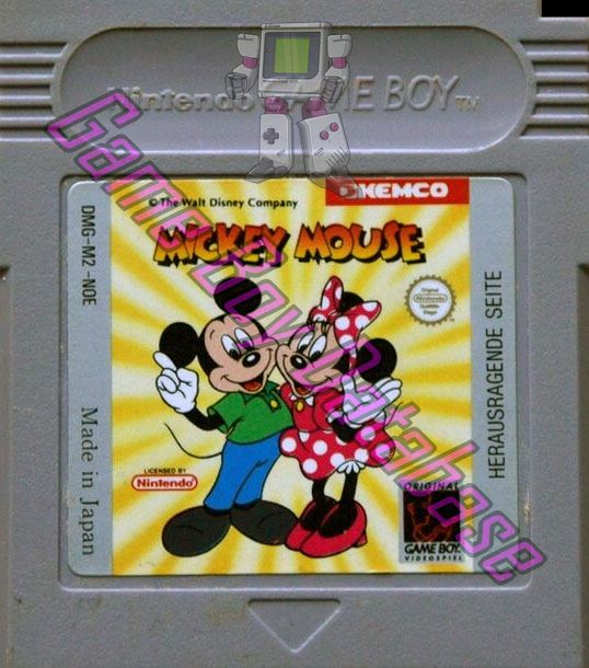 Mickey Mouse NOE Cartridge