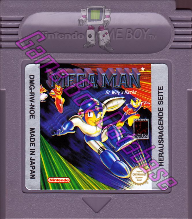 Mega Man Dr. Wily’s Rache NOE-1 Cartridge