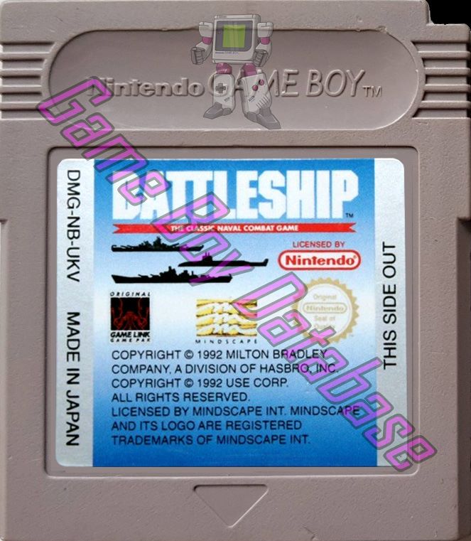 Battleship UKV Cartridge