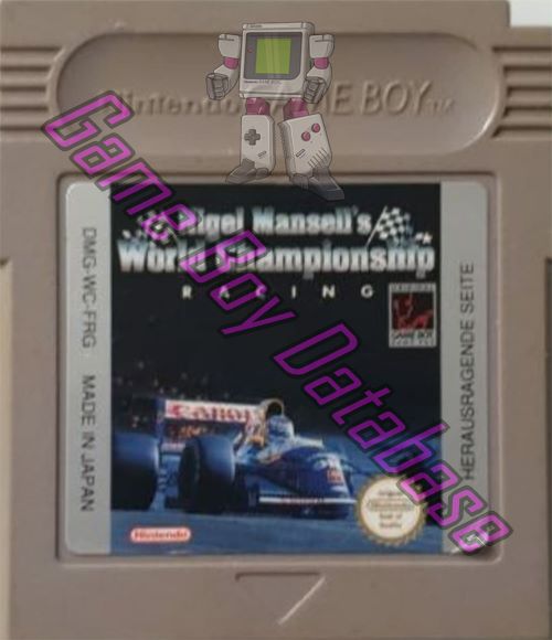 Nigel Mansell’s World Championship FRG Cartridge