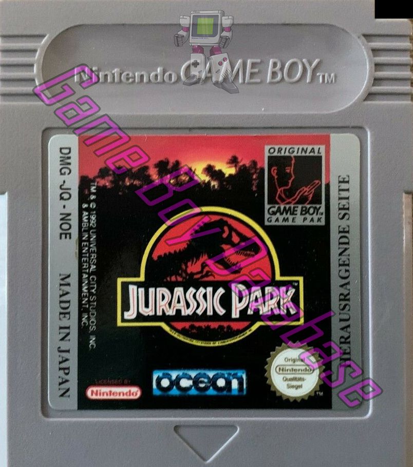 Jurassic Park NOE Cartridge