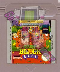 Kirby's Block Ball AUS Cartridge