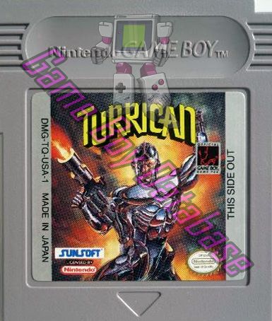 Turrican USA-1 Cartridge