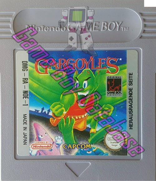 Gargoyle's Quest NOE-3 Cartridge