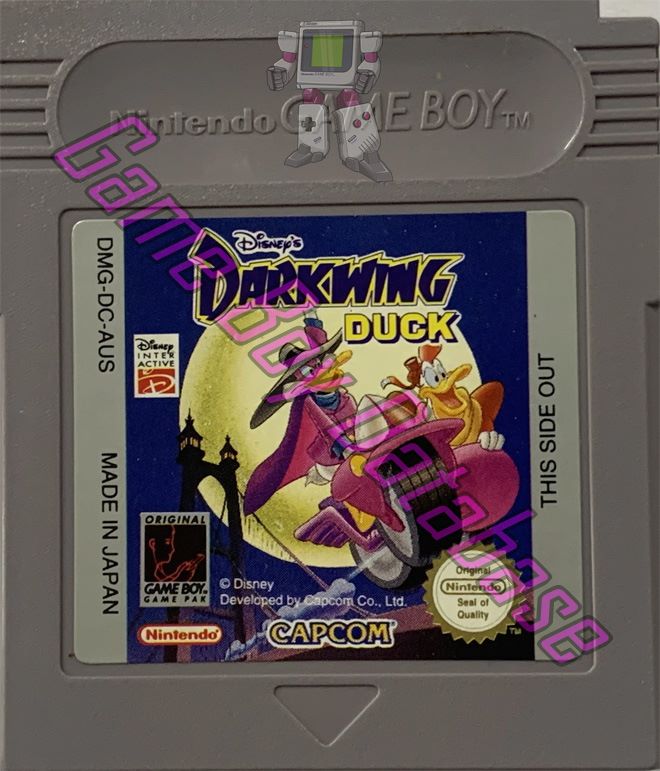 Darkwing Duck (Disney's) AUS Cartridge