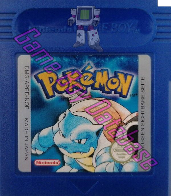 Pokemon Blaue Edition NNOE-3 Cartridge