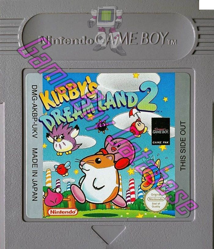 Kirby's Dream Land 2 UKV Cartridge