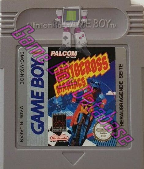 Motocross Maniacs NOE Cartridge