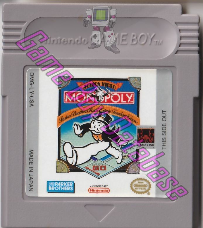 Monopoly USA Cartridge