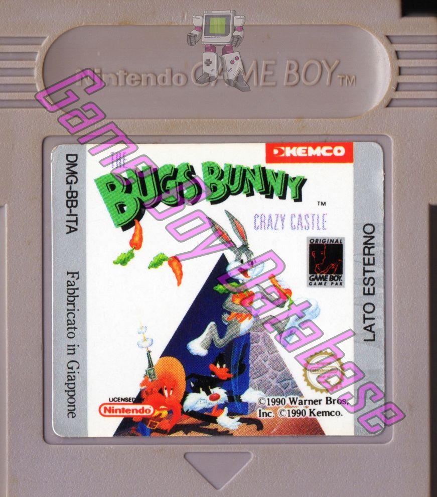 Bugs Bunny the Crazy Castle ITA Cartridge