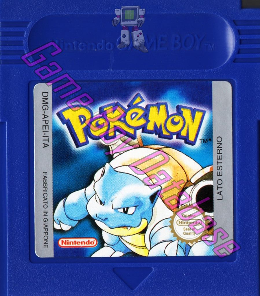 Pokemon Versione Blu NITA-2 Cartridge