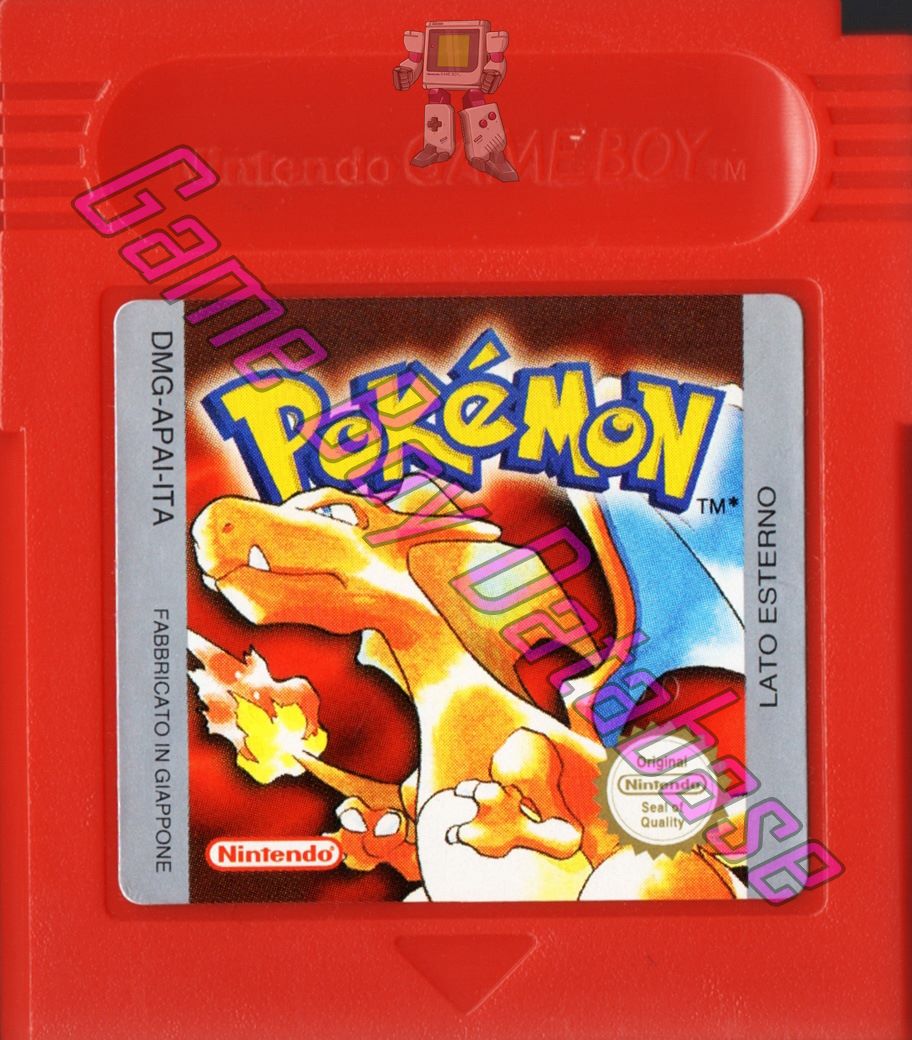 Pokemon Versione Rossa NITA-2 Cartridge