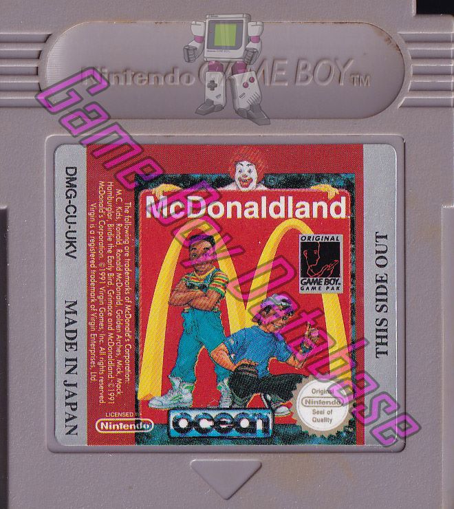 Mc Donaldland FAH Cartridge