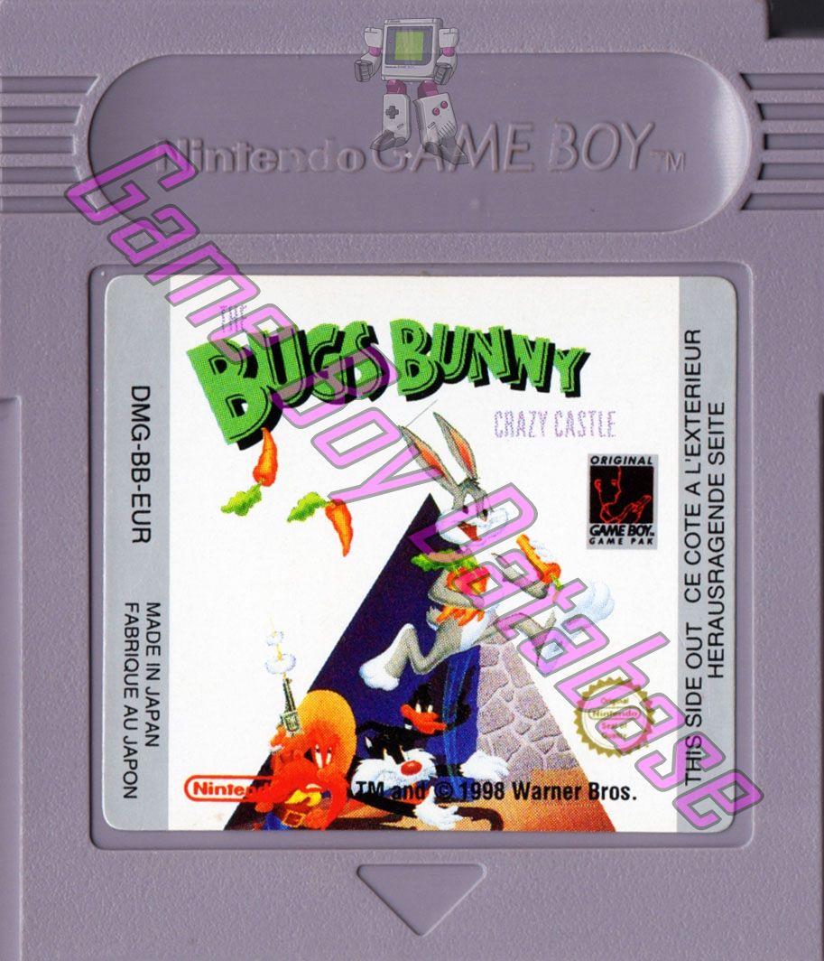 Bugs Bunny the Crazy Castle NEAI Cartridge