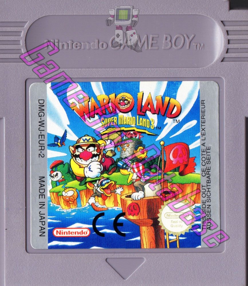 Wario Land: Super Mario Land 3 ITA-2 Cartridge