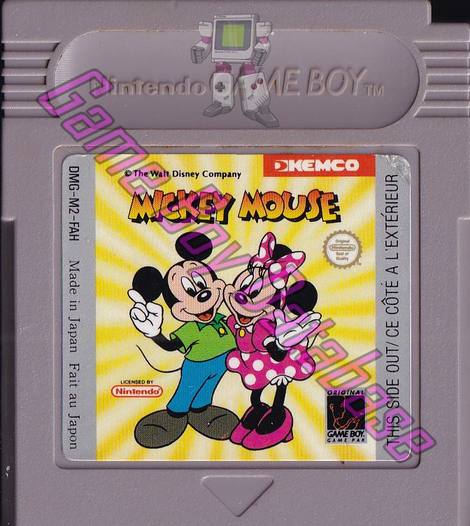 Mickey Mouse FAH Cartridge