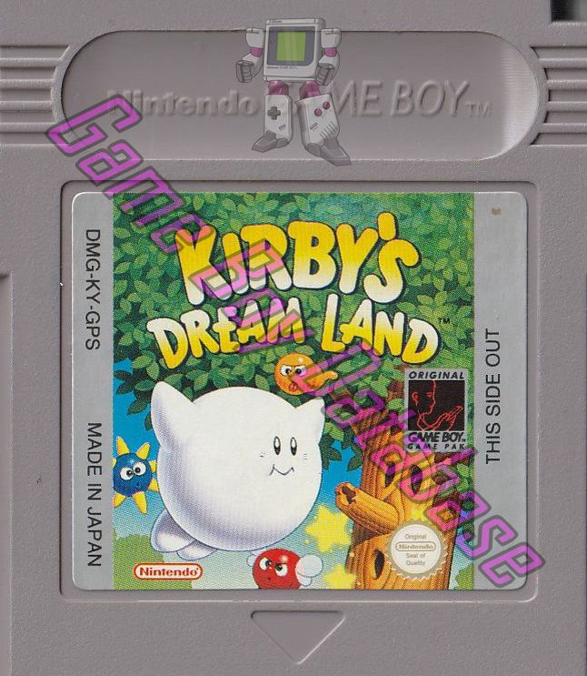 Kirby's Dream Land GPS Cartridge