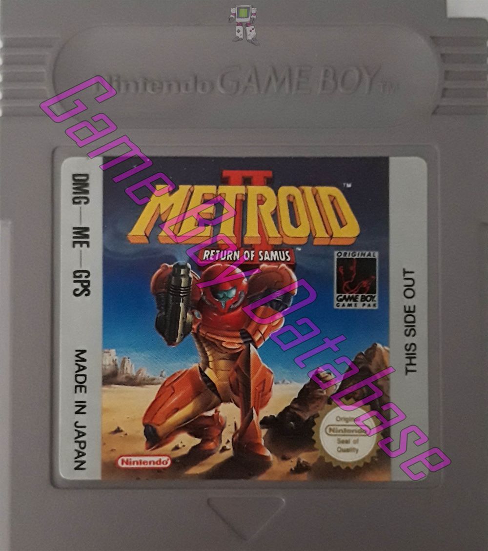 Metroid II Return of Samus GPS Cartridge