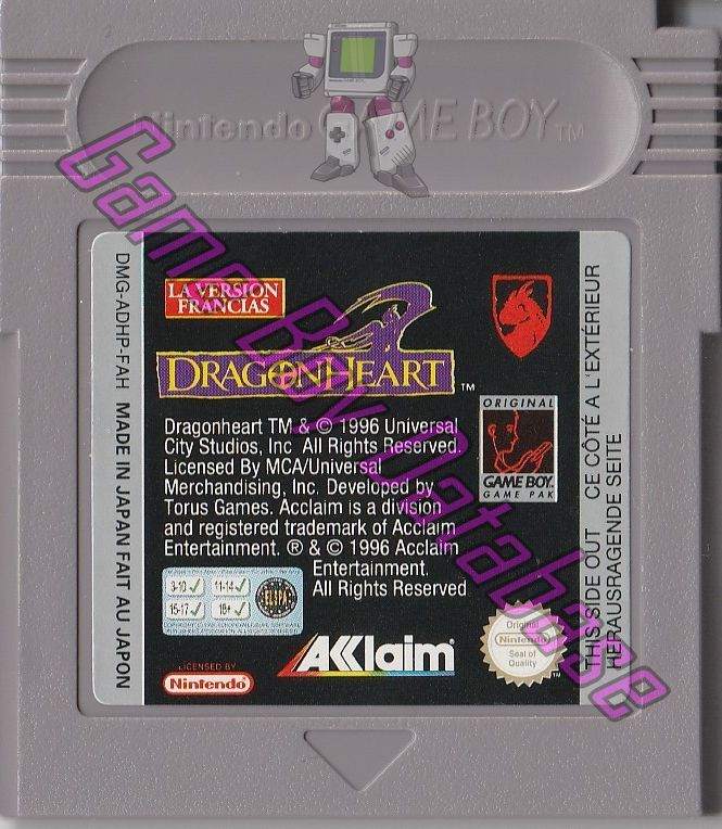 Dragon Heart FAH Cartridge