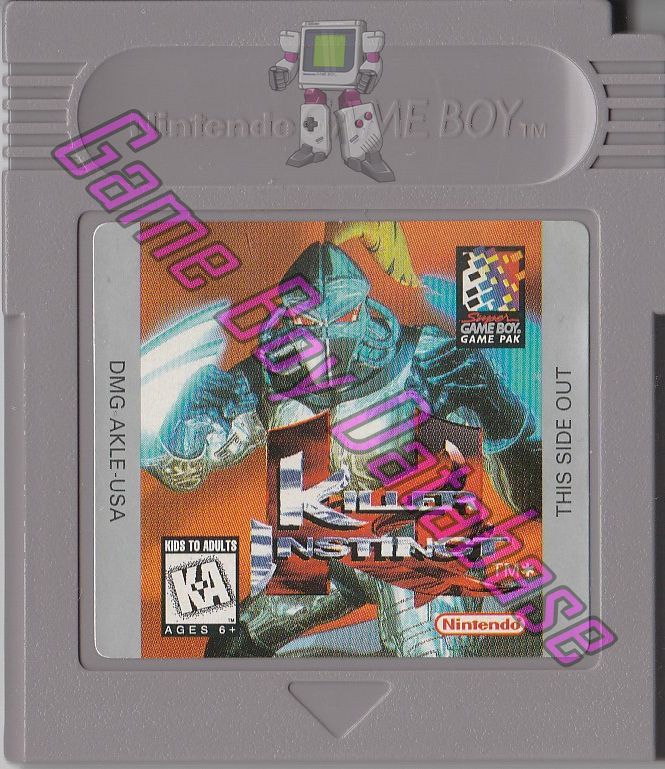 Killer Instinct USA Cartridge