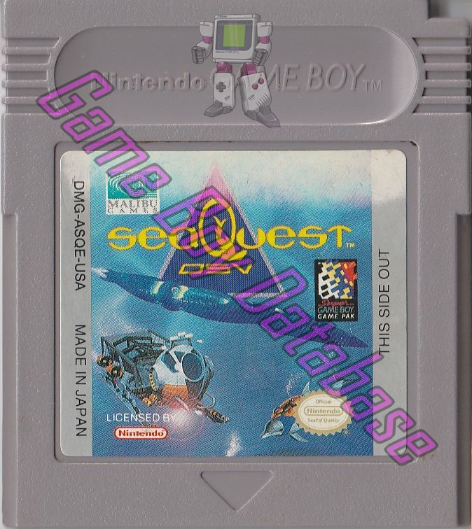 SeaQuest DSV USA Cartridge