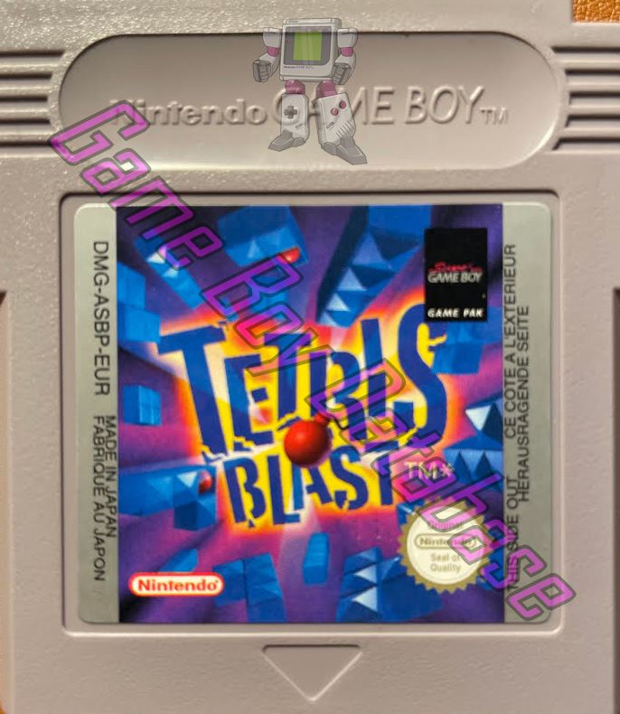 Tetris Blast FAH Cartridge