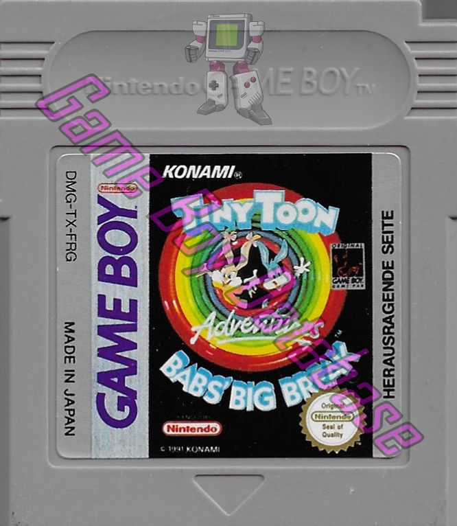 Tiny Toon Adventures Babs' Big Break FRG-1 Cartridge