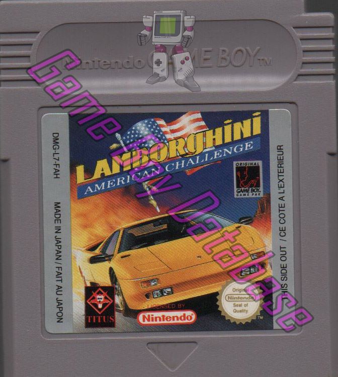 Lamborghini American Challenge FAH-2 Cartridge