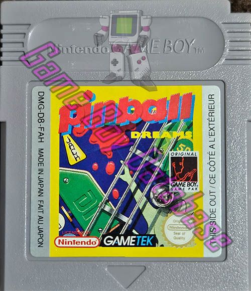 Pinball Dreams FAH-1 Cartridge