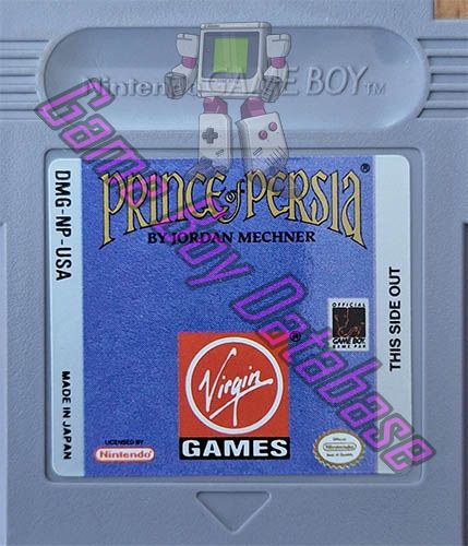 Prince of Persia USA Cartridge