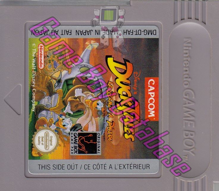 Duck Tales (Disney's) FAH Cartridge