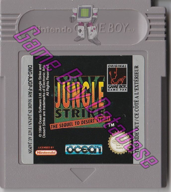 Jungle Strike FAH-1 Cartridge